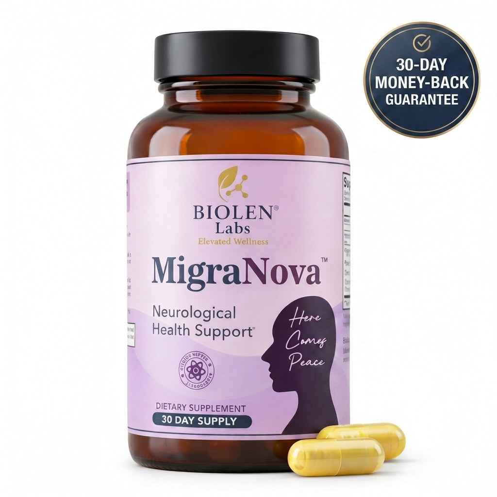 MigraNova - Daily Migraine Relief And Prevention Supplement