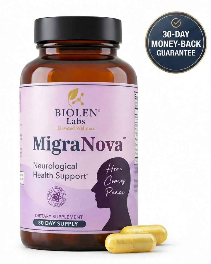 MigraNova - Daily Migraine Relief And Prevention Supplement
