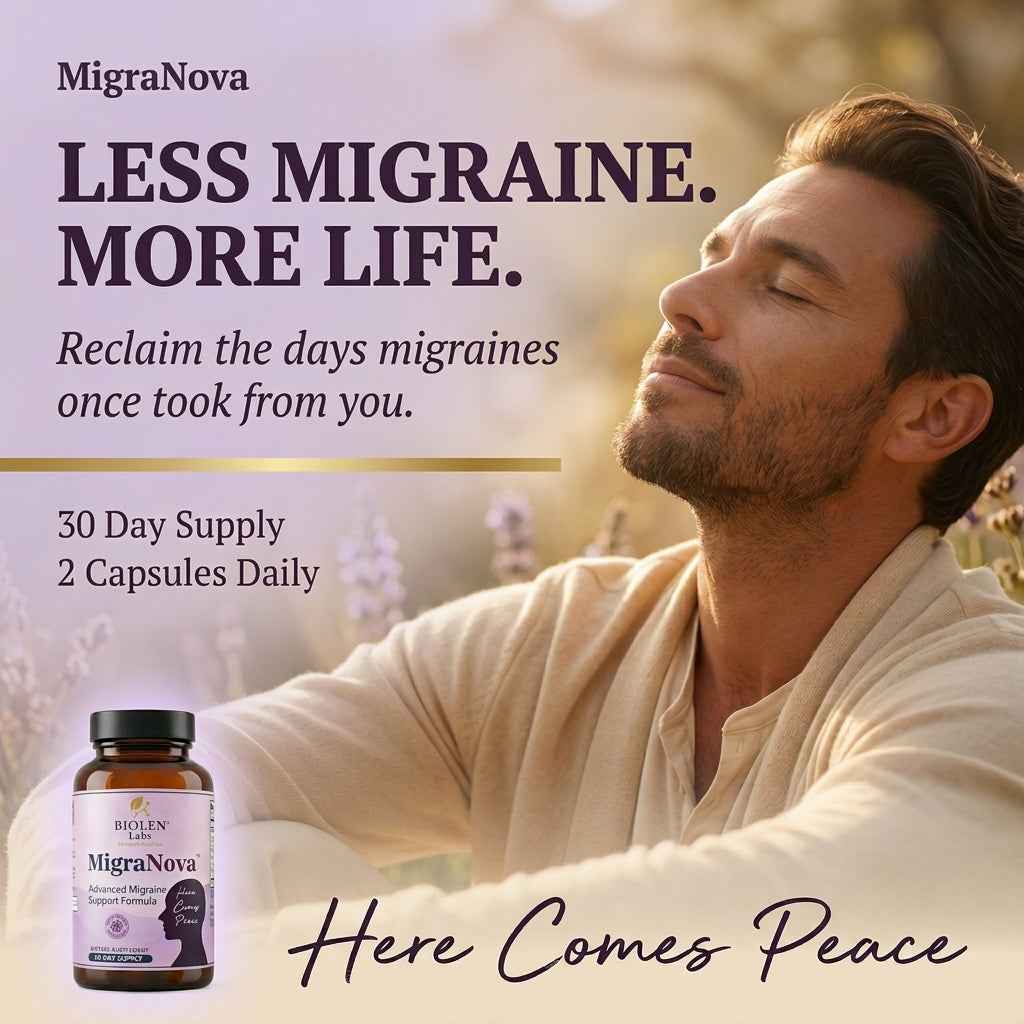MigraNova - Daily Migraine Relief And Prevention Supplement